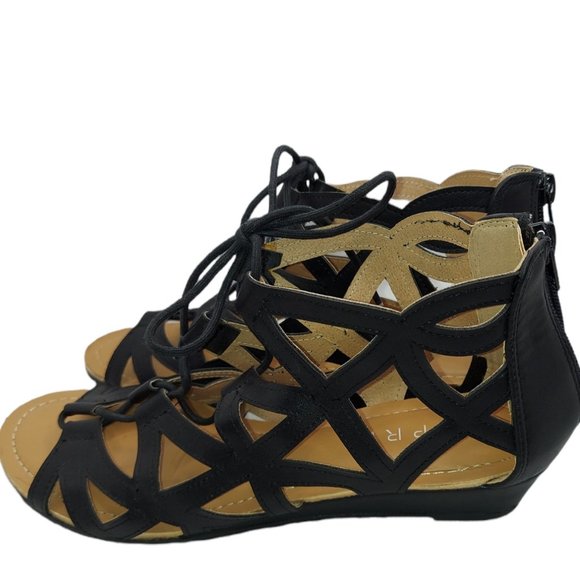 Esprit Black Platform Gladiator Sandal Women's Size 8 - Picture 3 of 7
